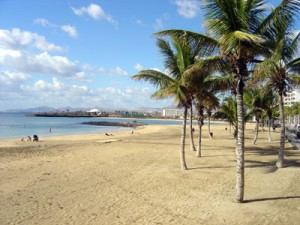 Playa del Reducto in Arrecife