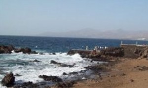 Playa Pila de la Barrilla in Tías, Lanzarote